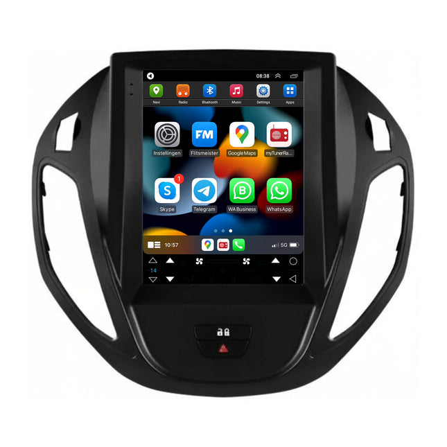 Ford Tourneo Courier | Android 13 | Autoradio | 2012 t/m 2023 | CarPlay & Android Auto