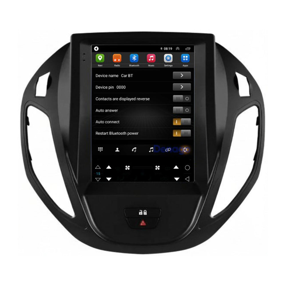 Ford Tourneo Courier CarPlay autoradio | 2012 t/m 2023 | Denago DNG-A438 | 9.7 inch Tesla Style | Android 13 | Draadloos CarPlay & Android Auto