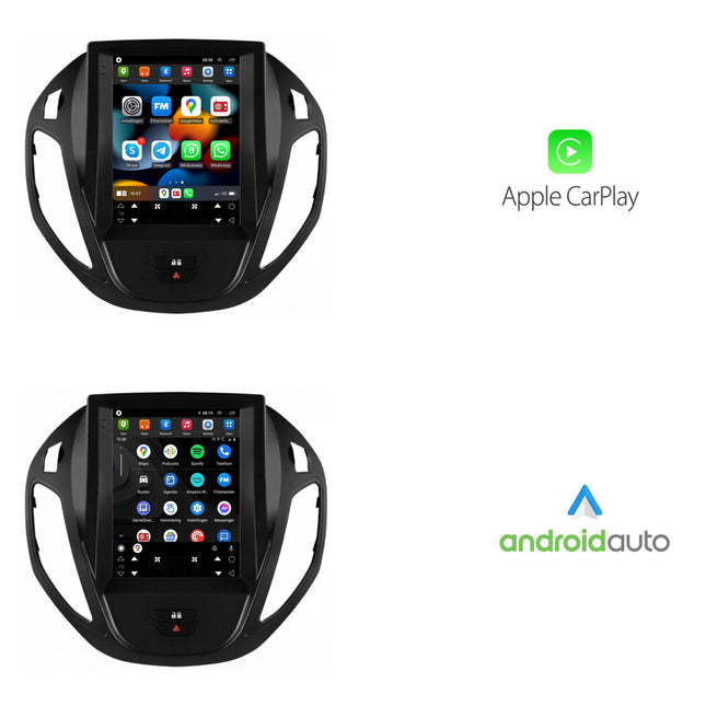 Ford Tourneo Courier | Android 13 | Autoradio | 2012 t/m 2023 | CarPlay & Android Auto