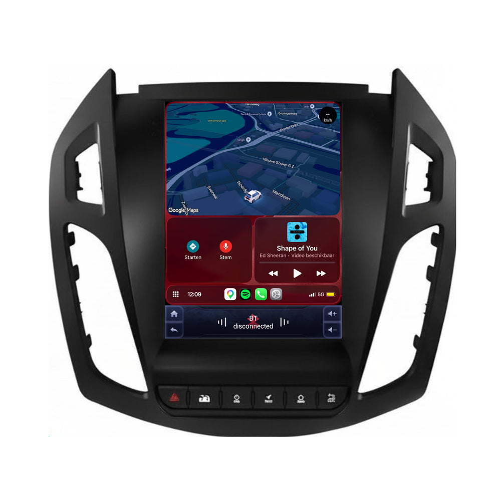 Ford Tourneo Connect Radio mit CarPlay & Android Auto | 2013–2018 | 9.7 Zoll | Android 15 | CTX-7481