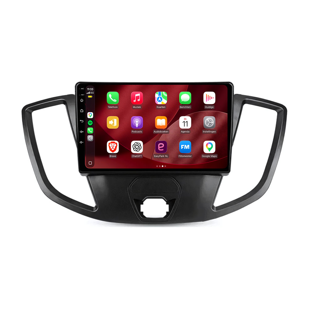 Ford Transit | Android 15 | 9 inch Autoradio | 2014 t/m 2021 | CarPlay & Android Auto