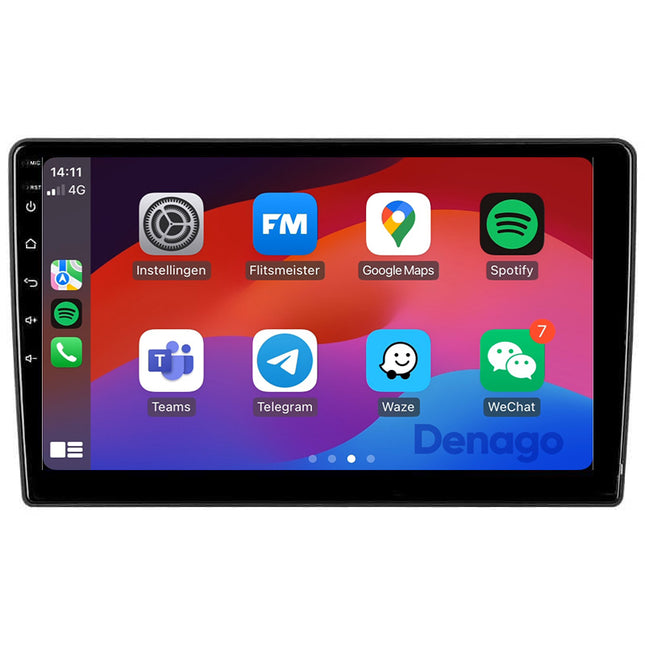 Ford Transit Custom CarPlay autoradio | 2019 t/m 2023 | Denago DNG-A352 | 9 inch | Android 13 | Draadloos CarPlay & Android Auto