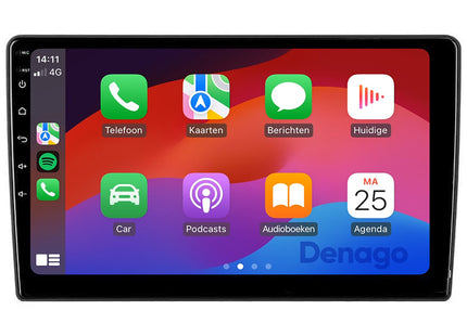 Ford Transit Custom CarPlay autoradio | 2019 t/m 2023 | Denago DNG-A352 | 9 inch | Android 13 | Draadloos CarPlay & Android Auto