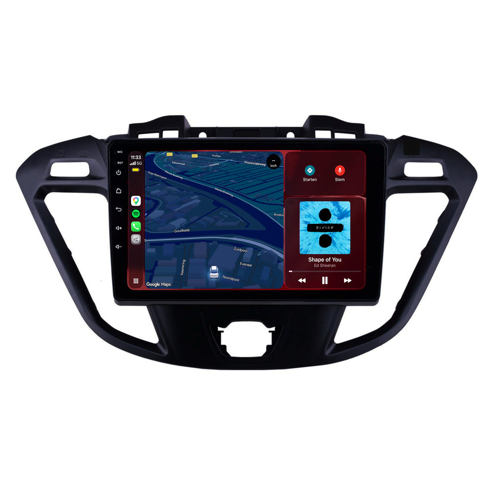 Ford Transit <tc>CarPlay</tc> & <tc>Android Auto</tc> Radio | 2013 a 2018 | 9 pulgadas | Android 15 | CTX-7166