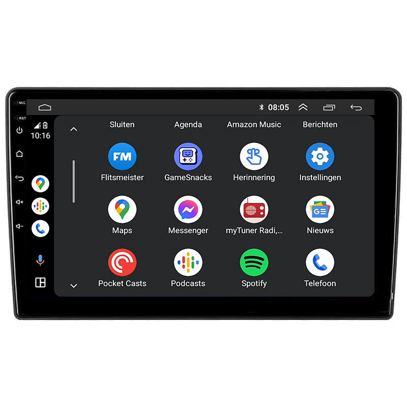 Ford Tránsito personalizado | Androide 13 | Radio de coche | 2019 a 2023 | CarPlay y Android Auto