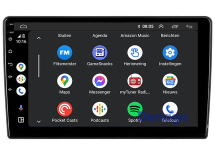 Ford Transit Custom CarPlay autoradio | 2019 t/m 2023 | Denago DNG-A352 | 9 inch | Android 13 | Draadloos CarPlay & Android Auto