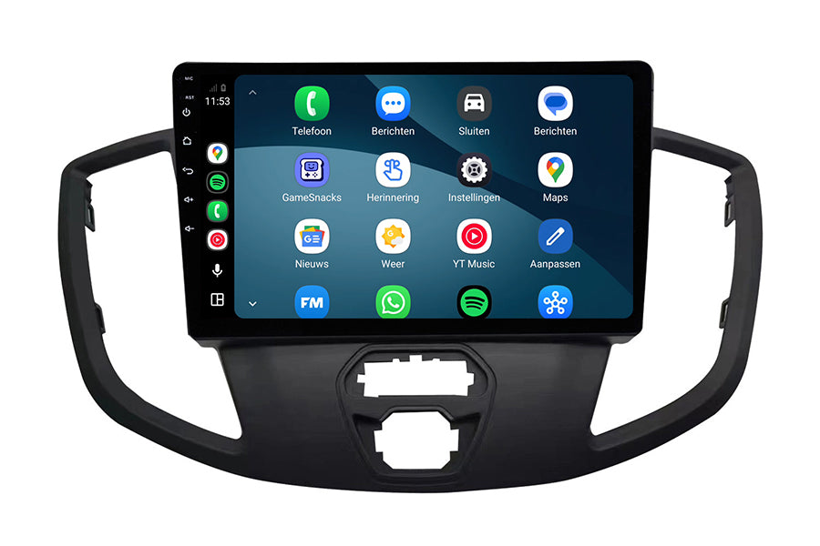 Ford Transit | Android 15 | 9 inch Autoradio | 2014 t/m 2021 | CarPlay & Android Auto