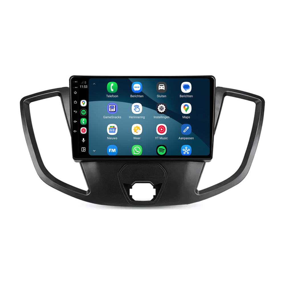 Ford Transit | Android 15 | 9 inch Autoradio | 2014 t/m 2021 | CarPlay & Android Auto