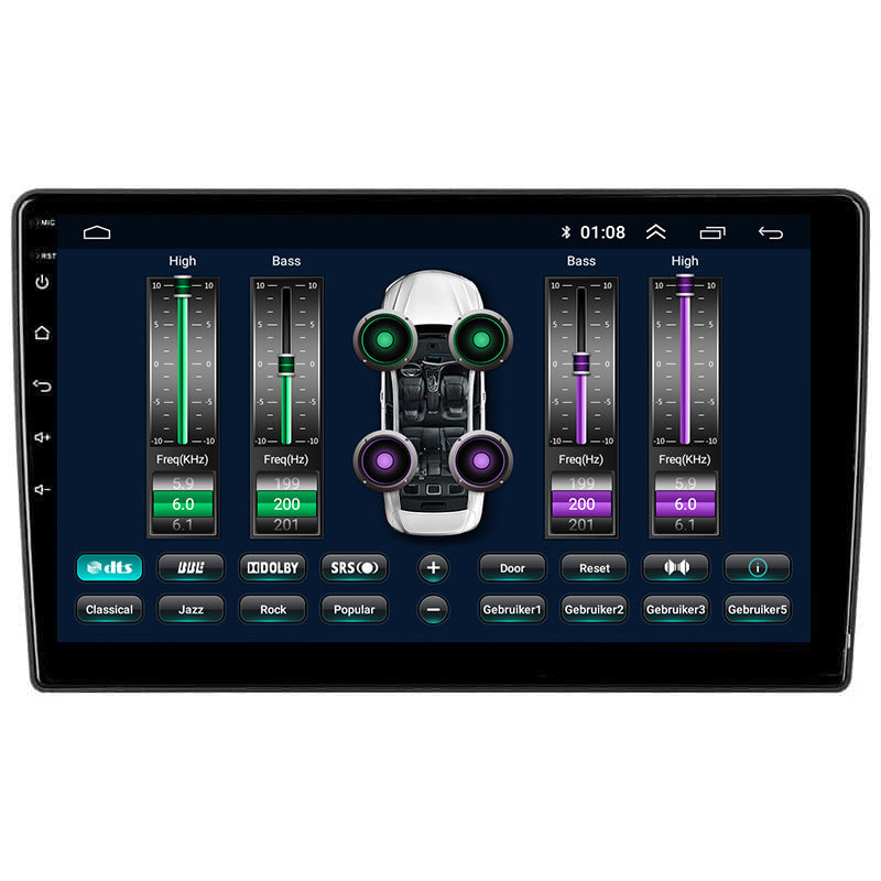 Ford Tránsito personalizado | Androide 13 | Radio de coche | 2019 a 2023 | CarPlay y Android Auto
