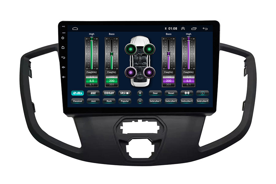 Davilon Ford Transit | Android 13 | Autoradio | 2014 t/m 2021 | CarPlay & Android Auto