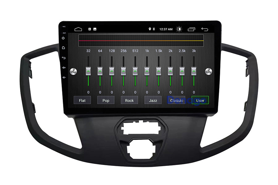 Ford Transit CarPlay autoradio | 2014 t/m 2021 | Denago DNG-A62 | 9 inch | Android 13 | Draadloos CarPlay & Android Auto