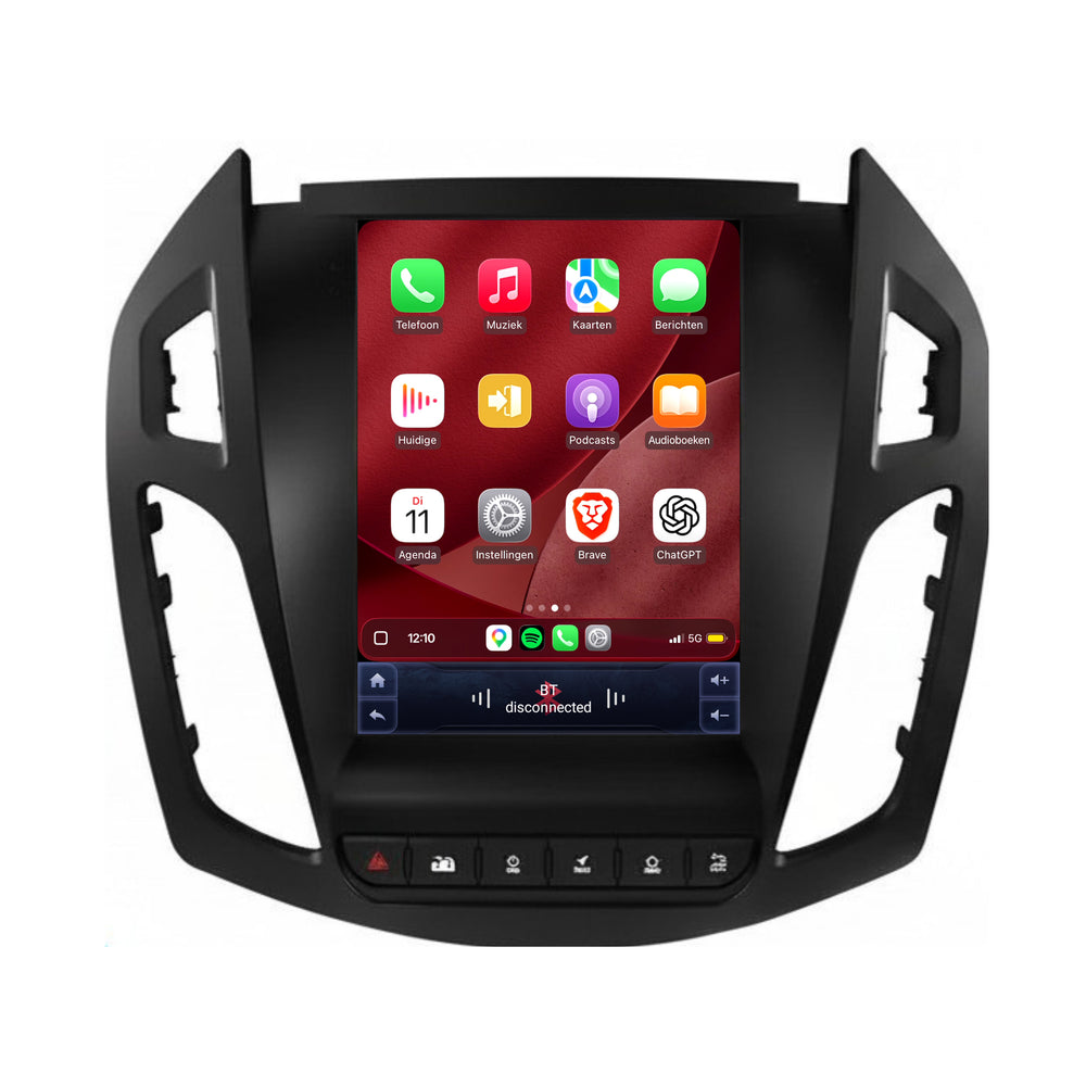 راديو Ford Transit Connect مع CarPlay وAndroid Auto | 2013–2018 | 9.7 بوصة | Android 15 | CTX-7482