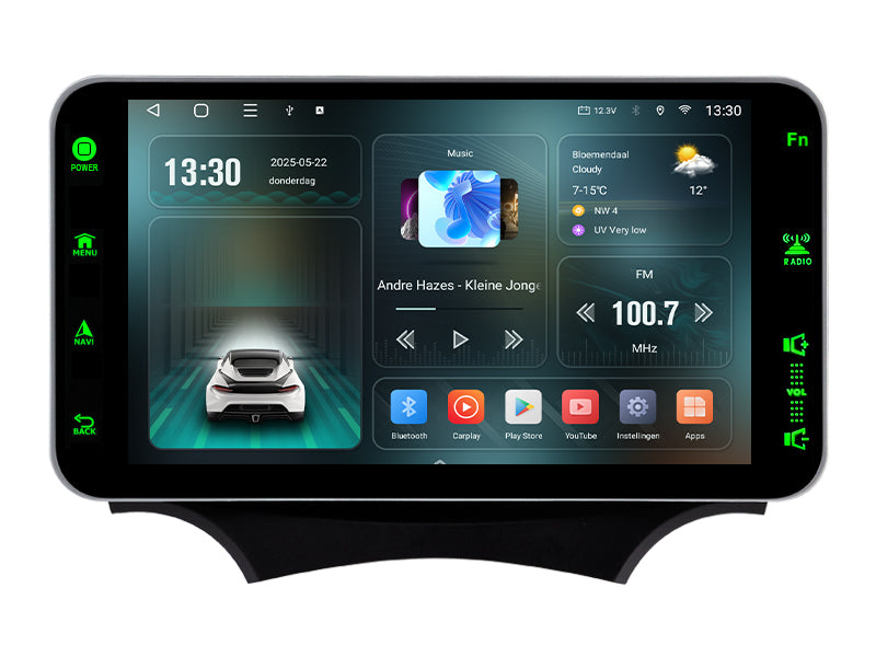 Ford Ka | Androide 13 | Radio de coche | 2007 a 2016 | Carplay y Android Auto | 4GB + 64GB