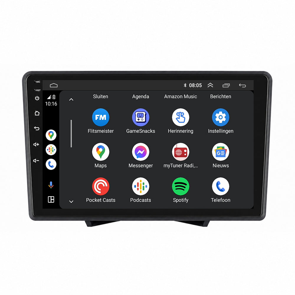Ford Ka | Android 13 | Autoradio | 2007 t/m 2016 | CarPlay & Android Auto