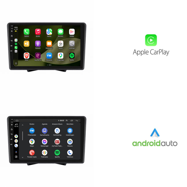 Ford Ka | Android 13 | Autoradio | 2007 t/m 2016 | CarPlay & Android Auto