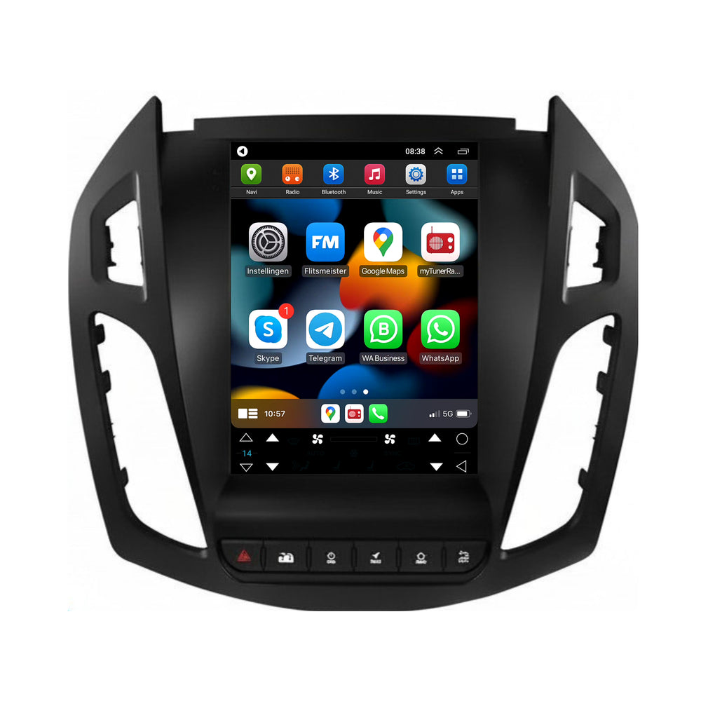 Ford Tourneo Connect | Android 13 | Autoradio | 2013 t/m 2018 | CarPlay & Android Auto