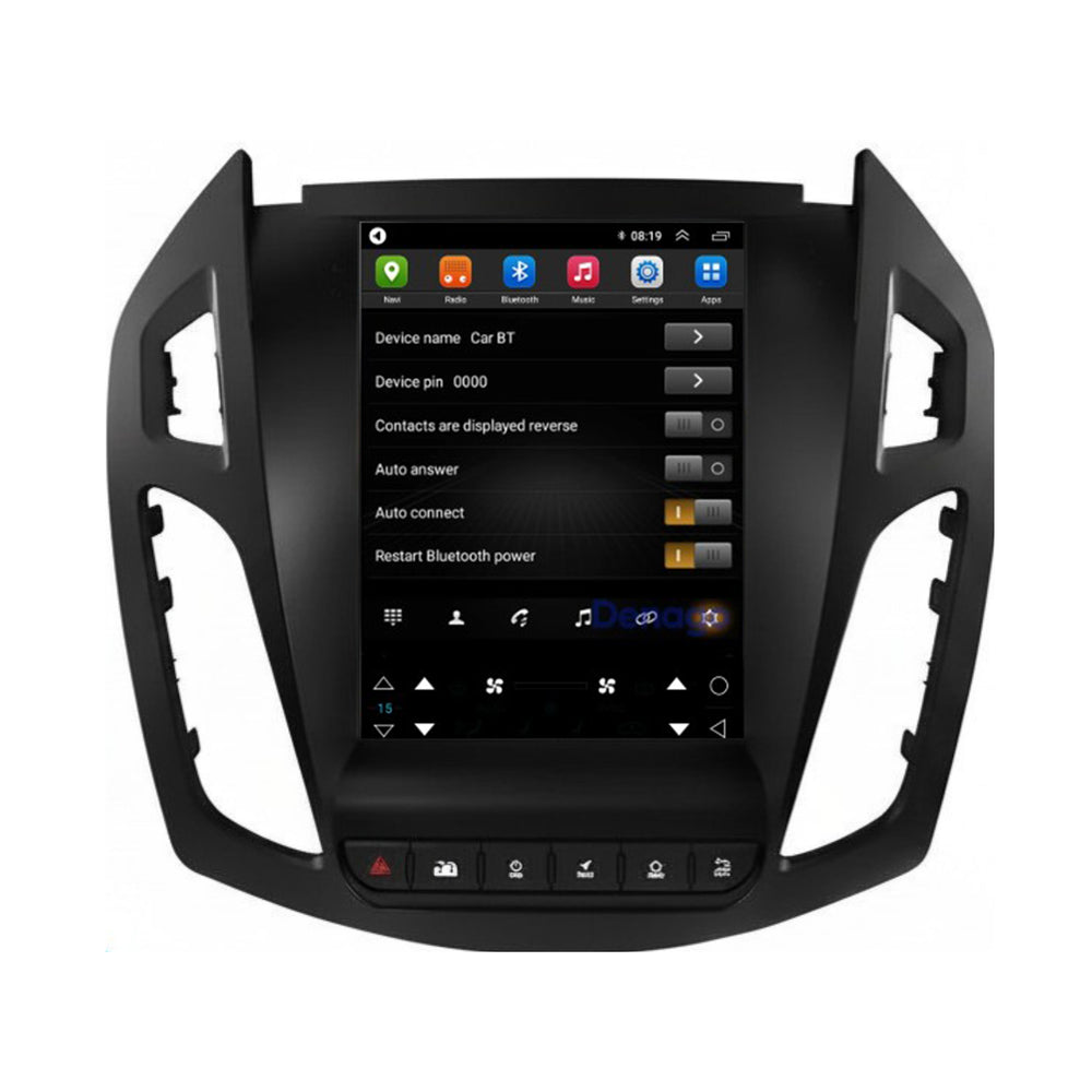 Ford Transit Connect CarPlay autoradio | 2013 t/m 2018 | Denago DNG-A482 | 9.7 inch Tesla Style | Android 13 | Draadloos CarPlay & Android Auto