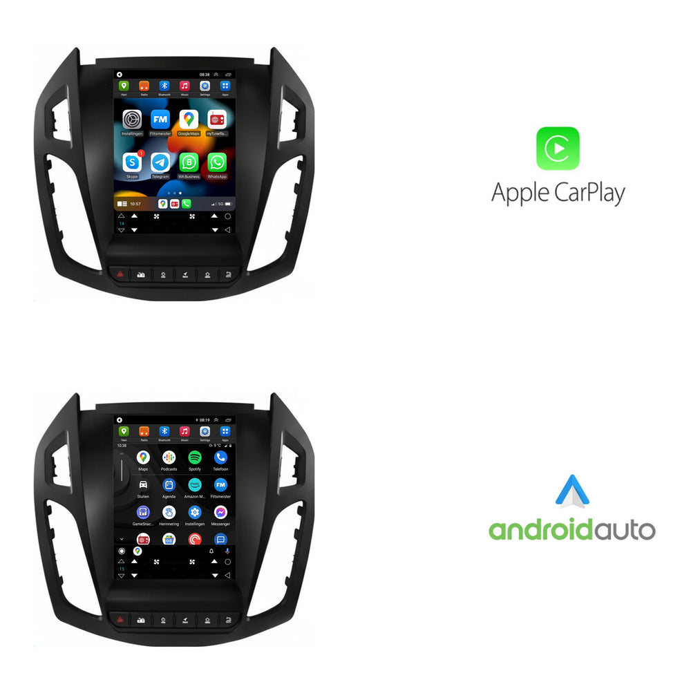 Ford Transit Connect | Android 13 | Autoradio | 2013 t/m 2018 | CarPlay & Android Auto