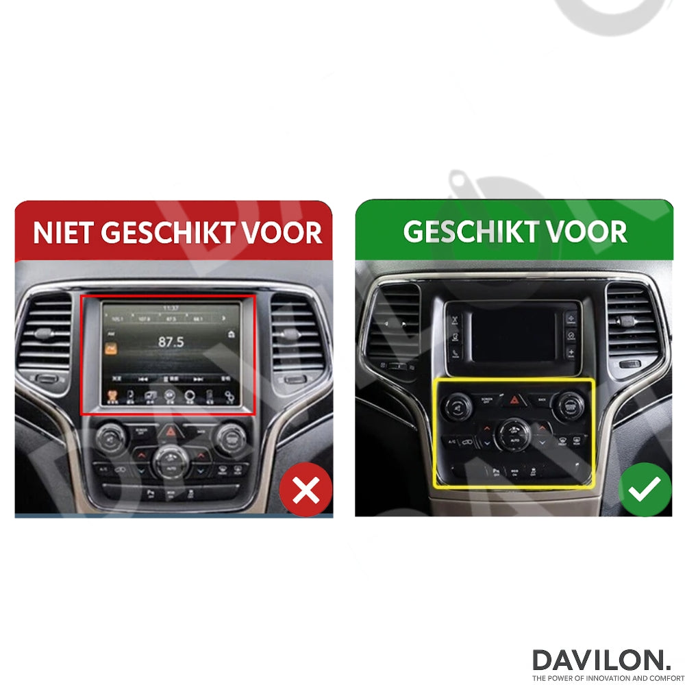 Jeep Grand Cherokee WK2 | Android 13 | Autoradio | 2014 t/m 2022 | CarPlay & Android Auto