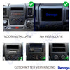 Autoradio Peugeot Boxer CarPlay | 2011 à 2020 | Denago DNG-A148 | Écran 9 pouces | Android 13 | CarPlay sans fil & Android Auto