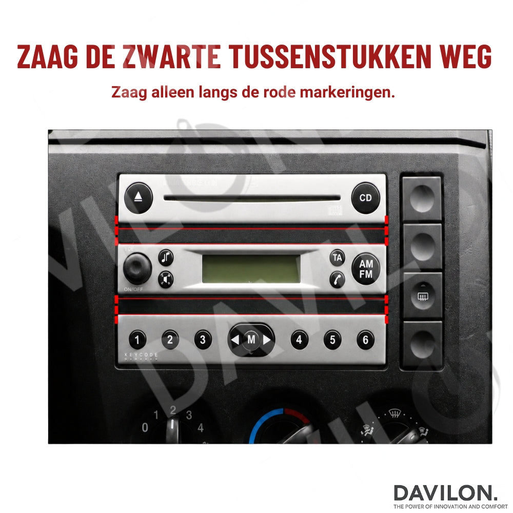Ford Fusion | Android 13 | Autoradio | 2002 t/m 2005 | CarPlay & Android Auto