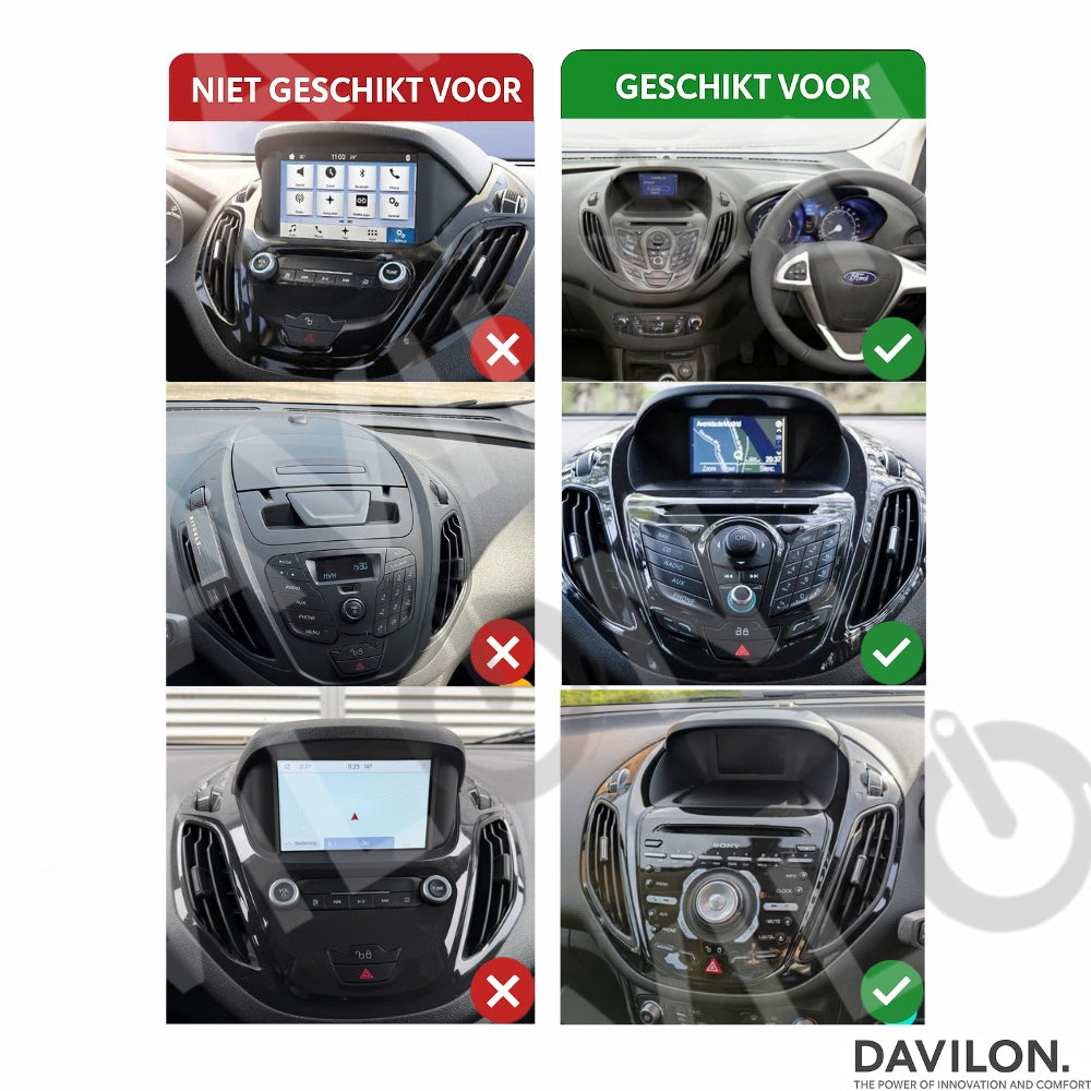 Ford B-Max CarPlay Autoradio | 2012 à 2018 | Android Auto