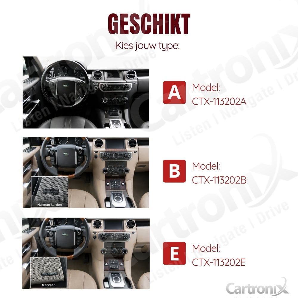 Range Rover Sport | Androide 14 | Radio de coche | 2010 a 2013 | Carplay y Android Auto