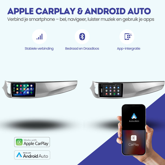 Alfa Romeo Giulietta CarPlay autoradio | 2014 t/m 2020 | Denago DNG-A499 | 9 inch | Android 13 | Draadloos CarPlay & Android Auto