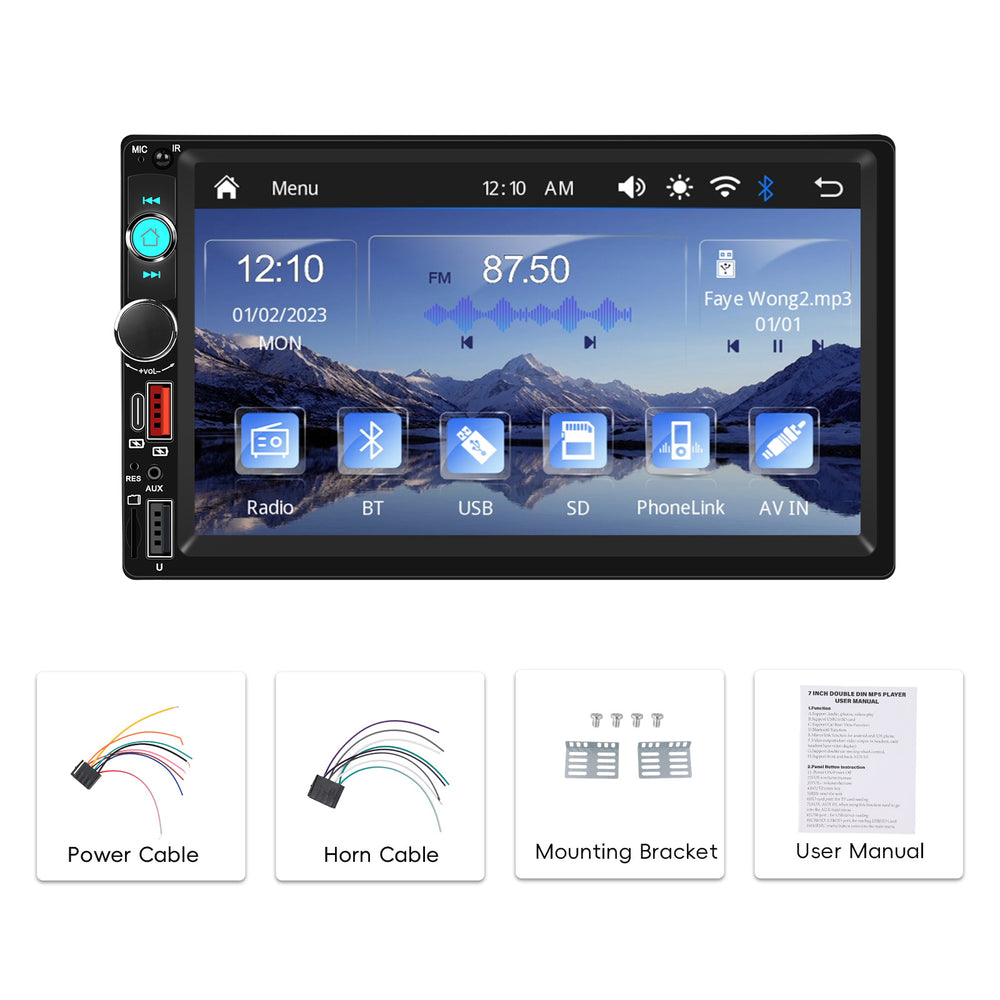 Autoradio CarPlay 2 Din | Android Auto