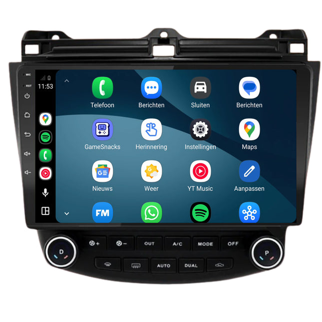 Autoradio CarPlay e Android Auto Honda Accord | dal 2003 al 2008 | 9 inch | Android 15 | CTX-7168