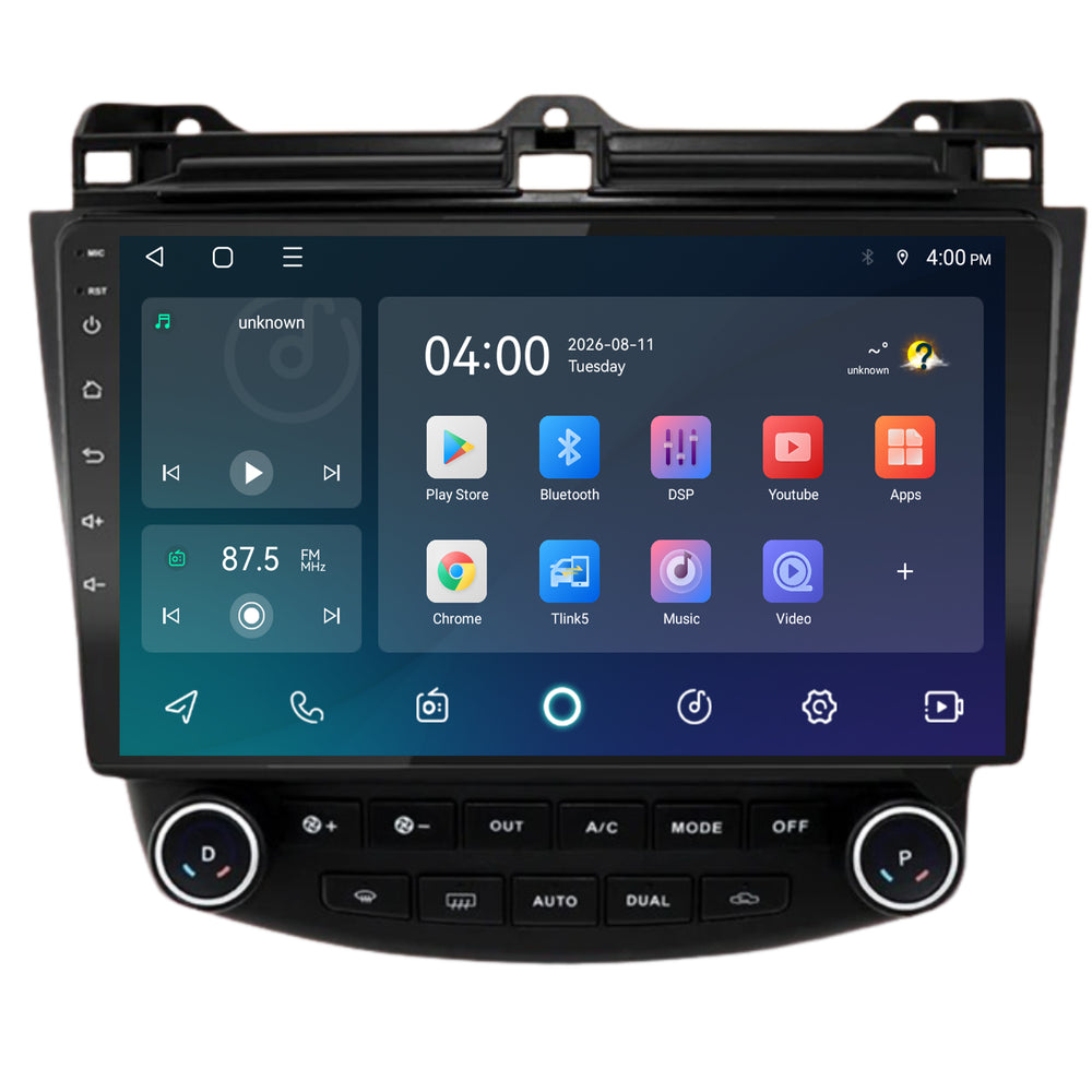 Honda Accord CarPlay & Android Auto radio | 2003 t/m 2008 | 9 inch | Android 15 | CTX-7168