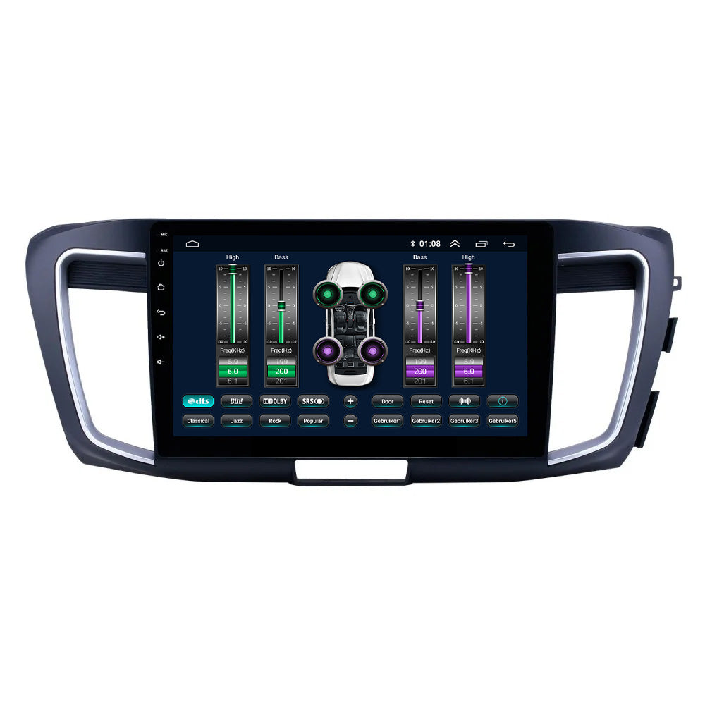 Honda Accord | Androide 13 | Radio de coche | 2013 a 2017 | 10 pulgadas | CarPlay y Android Auto