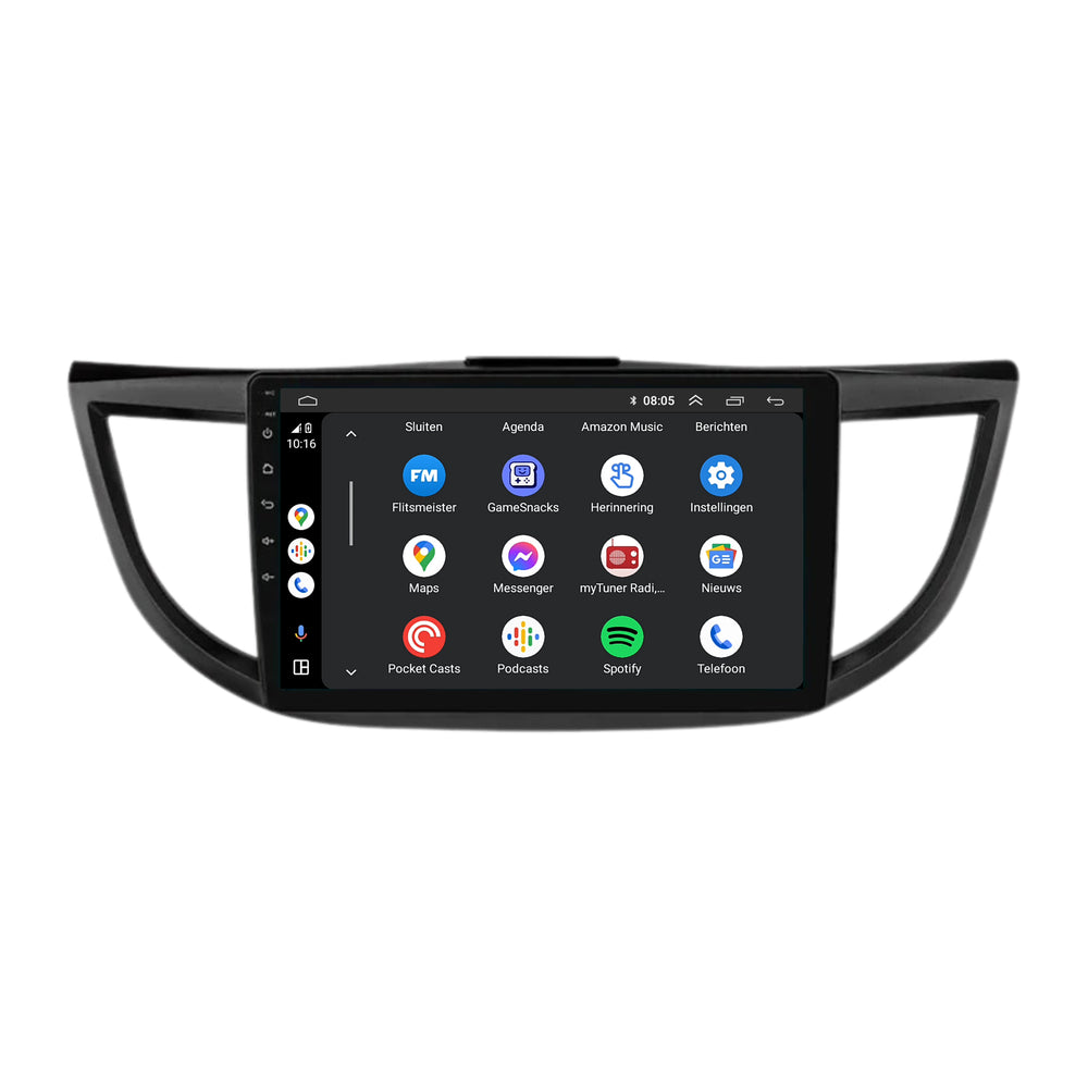 Honda CR-V | Android 13 | Autoradio | 2013 t/m 2018 | CarPlay & Android Auto