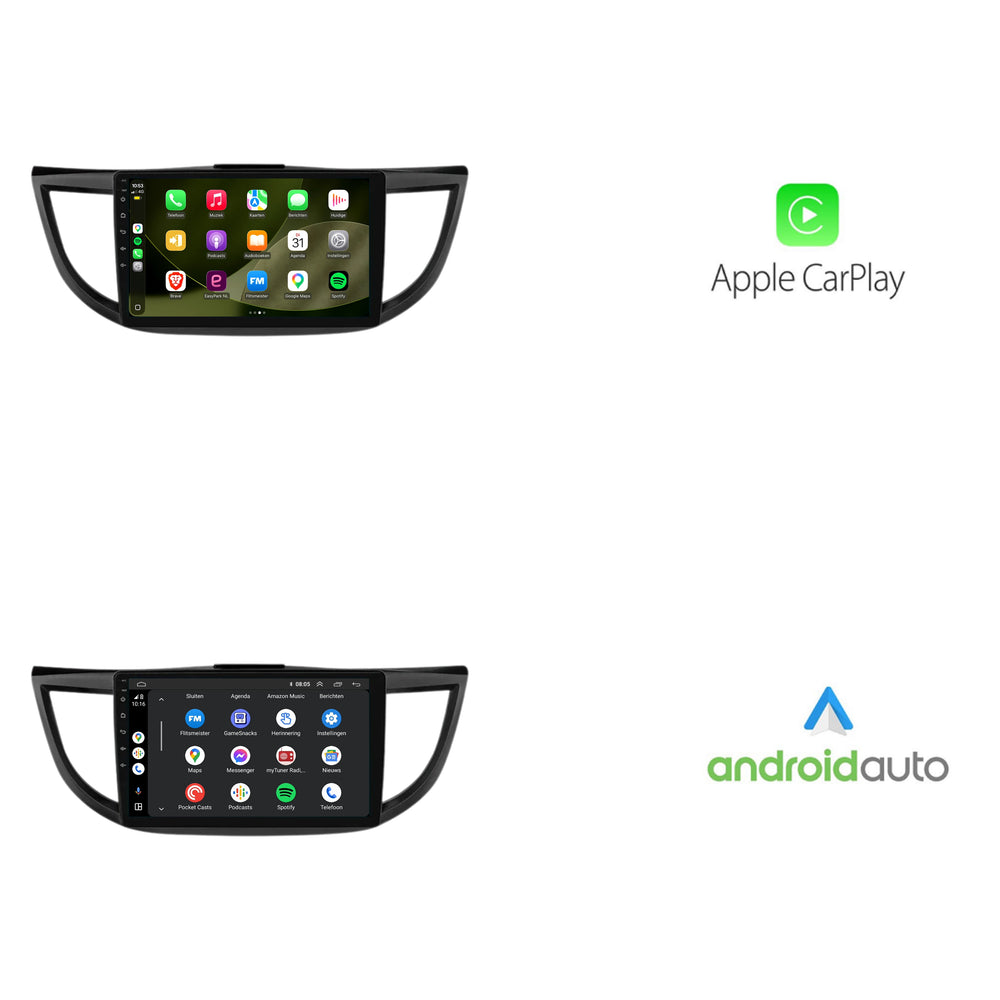 Honda CR-V | Android 13 | Autoradio | 2013 t/m 2018 | CarPlay & Android Auto