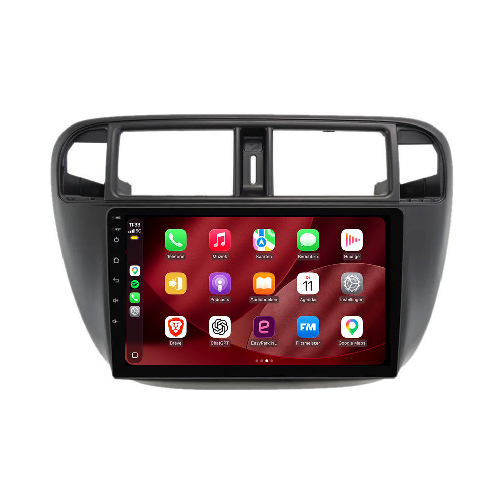Honda Civic CarPlay- und Android-Auto-Radio | 1996–2000 | 9 Zoll | Android 15 | CTX-7306