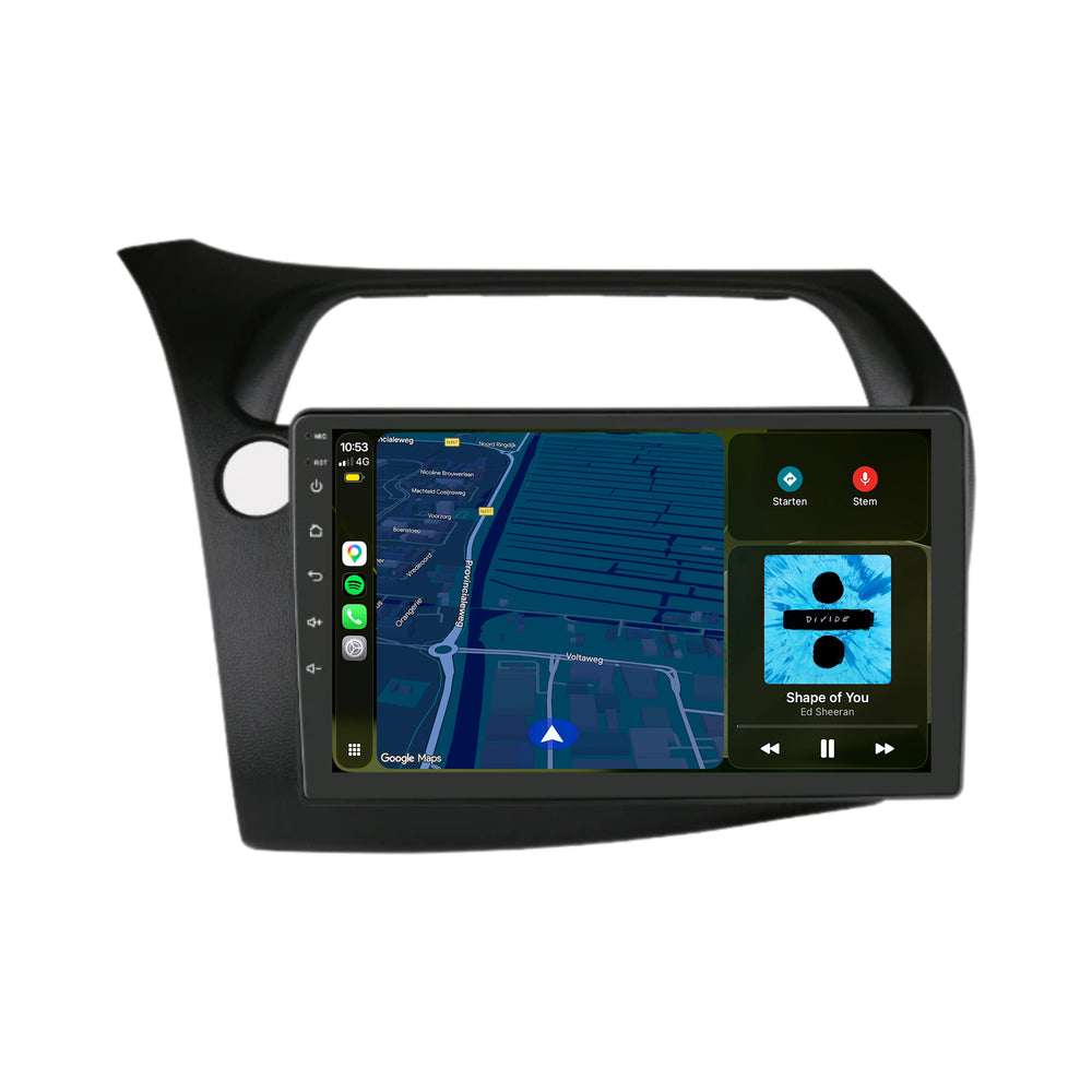 Honda Civic | Android 13 | Autoradio | 2005 t/m 2011 | CarPlay & Android Auto