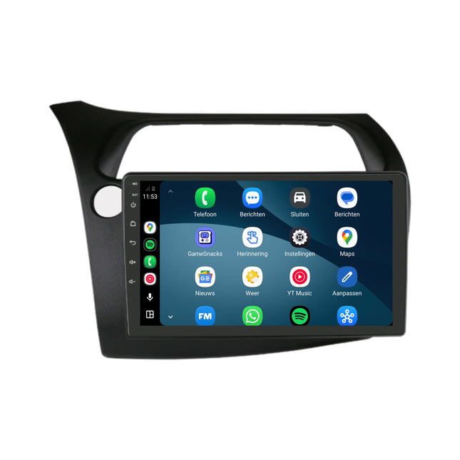 Radio do Honda Civic z CarPlay i Android Auto | 2005–2011 | 9 cali | Android 15 | CTX-7448