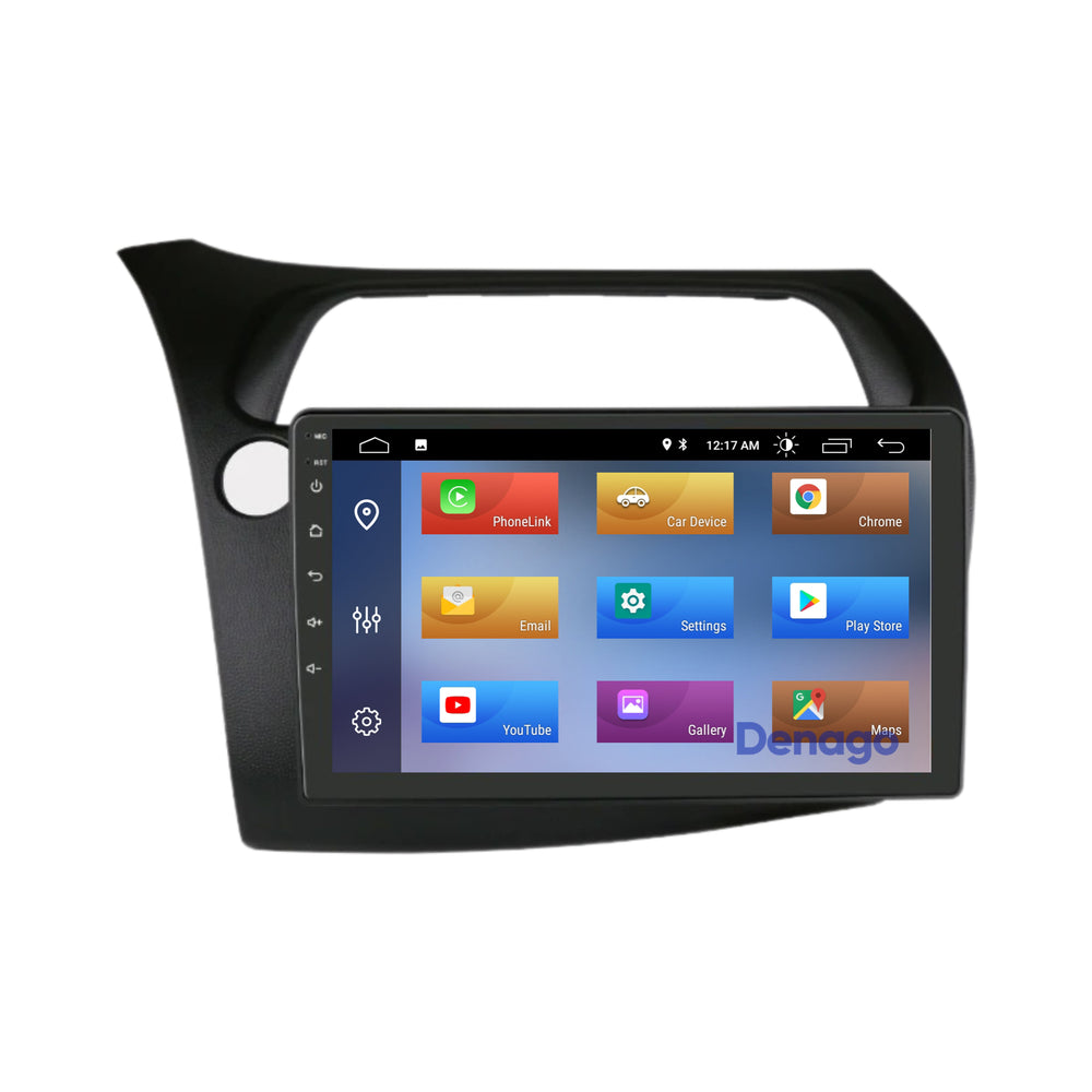 Honda Civic CarPlay autoradio | 2005 t/m 2011 | Denago DNG-A448 | 9 inch | Android 13 | Draadloos CarPlay & Android Auto