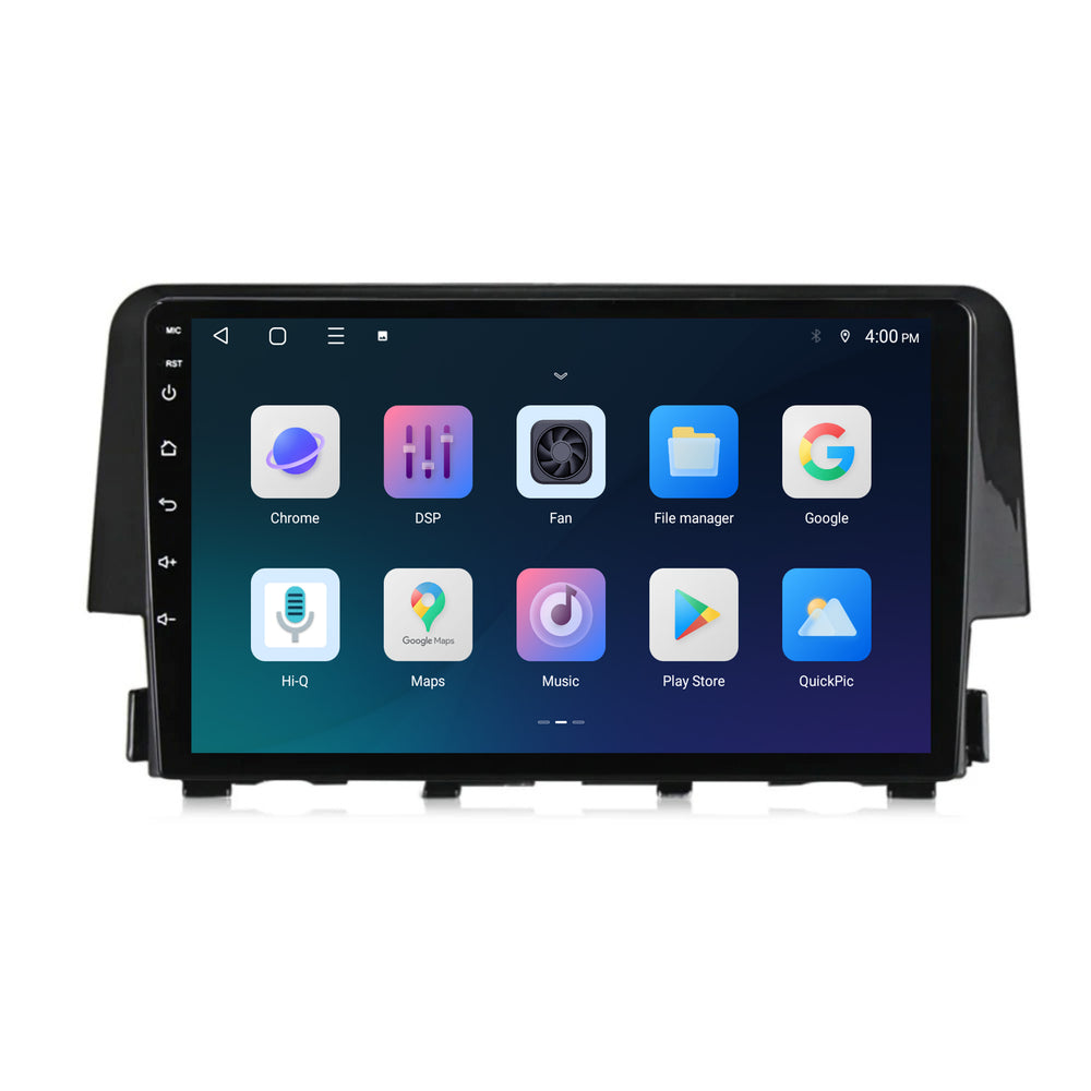 Honda Civic CarPlay & Android Auto radio | 2016 t/m 2021 | 9 inch | Android 15 | CTX-7114