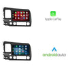 Honda Civic | Android 15 | 10 inch Autoradio | 2007 t/m 2011 | CarPlay & Android Auto