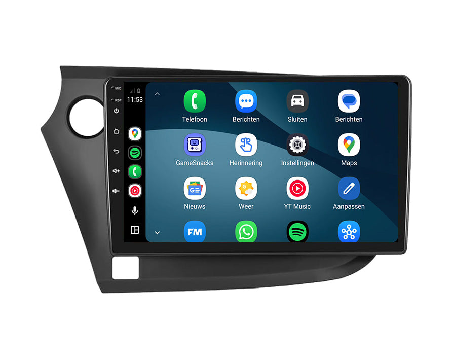 Honda Insight CarPlay & Android Auto radio | 2009–2014 | 9 inch | Android 15 | CTX-7341