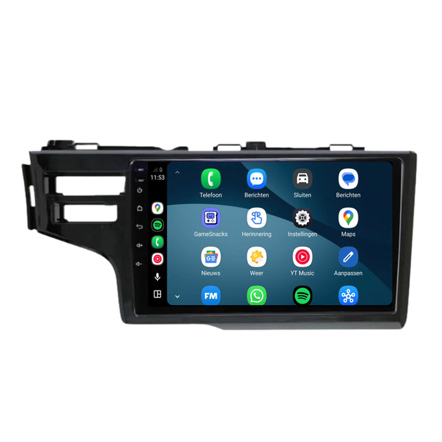 Honda Jazz-radio med CarPlay & Android Auto | 2016 til 2019 | 9 inch | Android 15 | CTX-7172