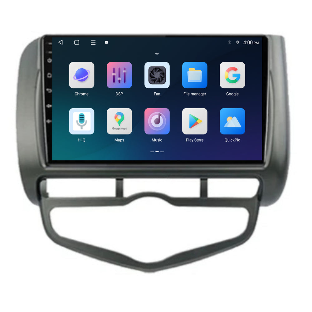راديو Honda Jazz مع CarPlay وAndroid Auto | 2005–2008 | 9 بوصات | Android 15 | CTX-7202