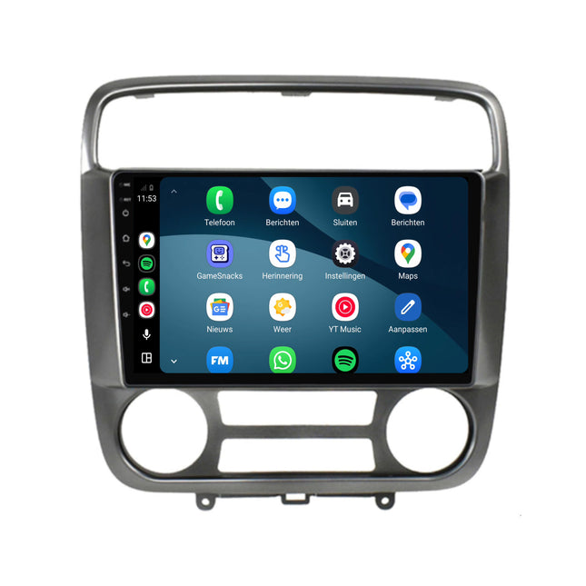 Radio CarPlay & Android Auto do Honda Stream | 2000 do 2006 | 9 cali | Android 15 | CTX-7138