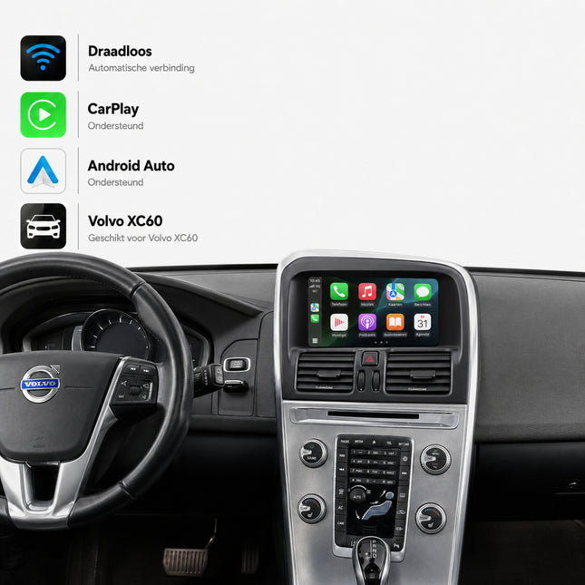 Volvo XC60 | 2014 t/m 2018 | CarPlay & Android Auto Box | Sensus Connect