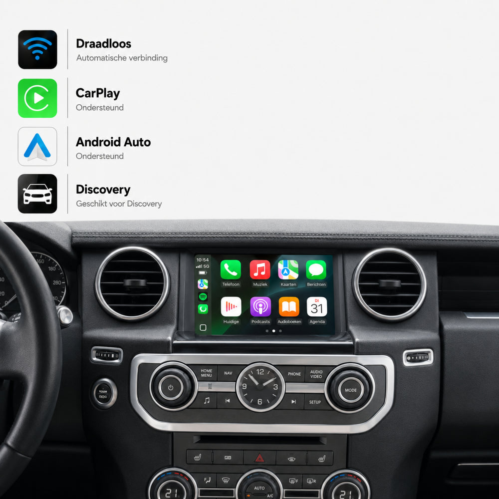 Land Rover Discovery | 2009 t/m 2016 | CarPlay & Android Auto Box | Bosch