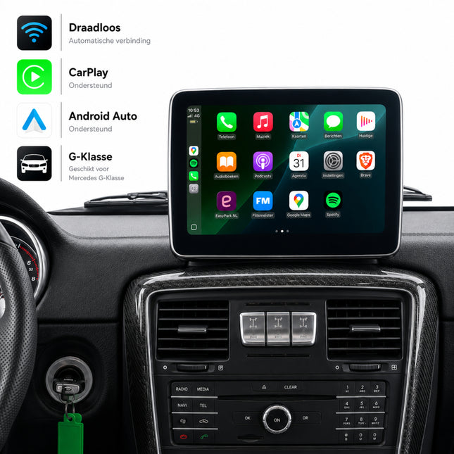 Mercedes G-Klasse W463 | 2016 t/m 2018 | CarPlay & Android Auto Box | NTG 5.0