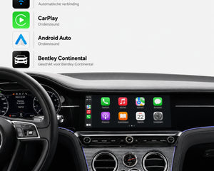 Collection image for: Bentley Continental from 2010 to 2018 Car radio with CarPlay & Android Auto