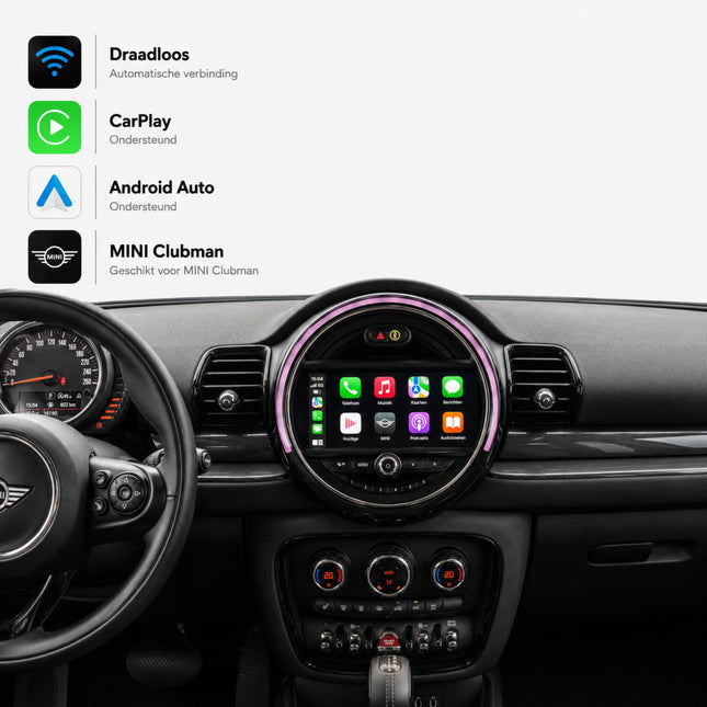 MINI Clubman | 2015 t/m 2017 | CarPlay & Android Auto Box