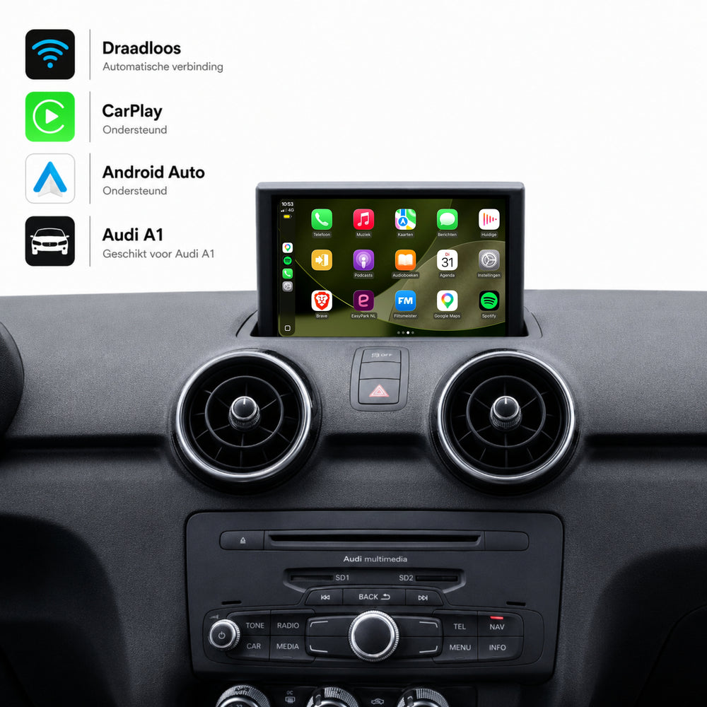 Audi A1 S1 | 2010 t/m 2018 | CarPlay & Android Auto Box | MMI 2G